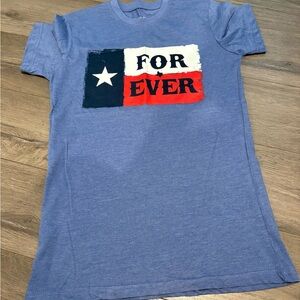 Men’s Home Of The Brave Texas Shirt Size S
